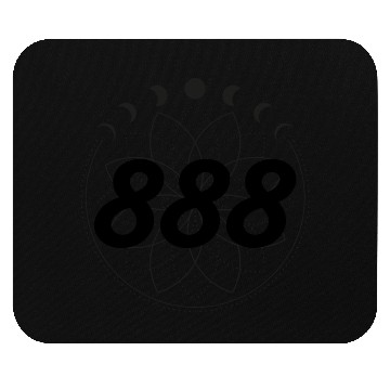 Discover Mandala Angel Numbers 888 Moon Cycle Mouse Pads