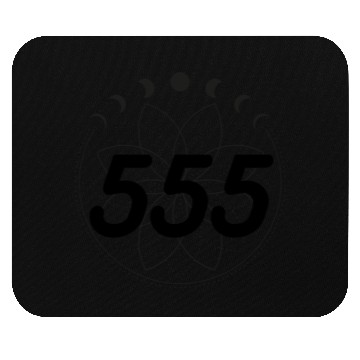 Discover Mandala Angel Numbers 555 Moon Cycle Mouse Pads