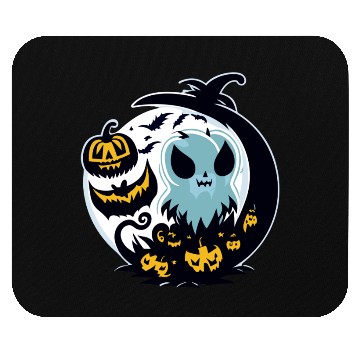 Discover Cute Halloween Ghost Mouse Pads
