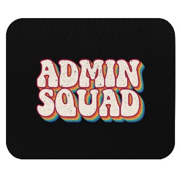 Discover School Administrator Principal Admin Squad Mouse Pads