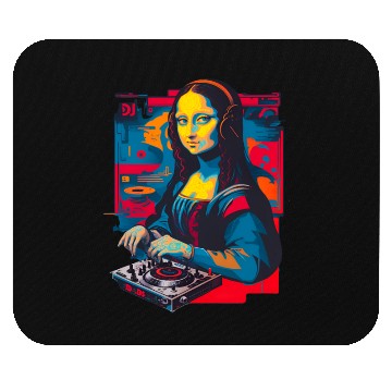Discover Dj Mona Lisa Mouse Pads