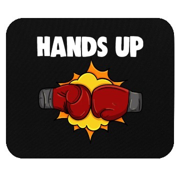 Discover Hands Up Mouse Pads