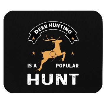 Discover Deer hunting...hunt - Hunting design Mouse Pads