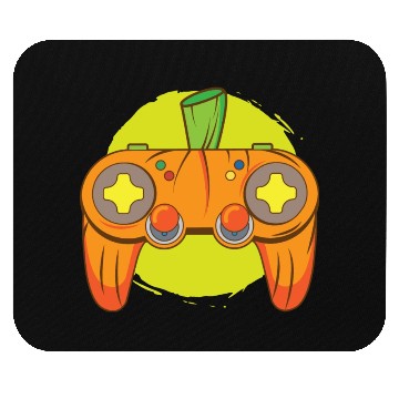 Discover Gamer Life Halloween Pumpkin Head Video Game Mouse Pads