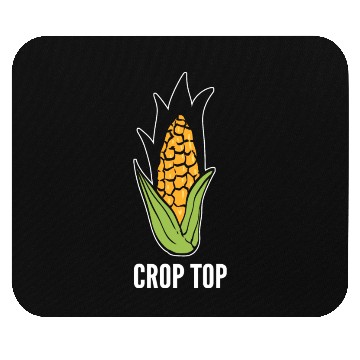 Discover Crop Top Vegetable Farmer Gift Mouse Pads