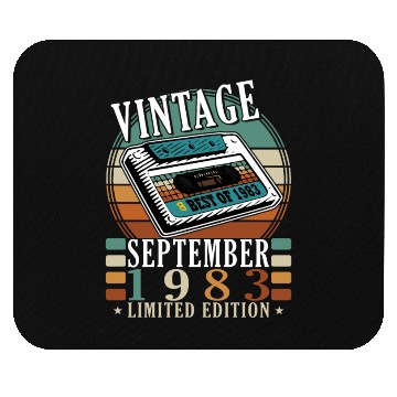 Discover september 1983 Anniversary september 1983 septembe Mouse Pads