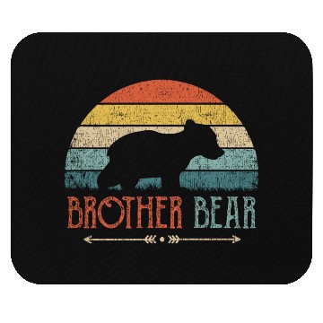 Discover Brother Bear Mouse Pads Vintage Retro Brother Gift