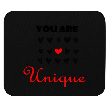 Discover YOU ARE UNIQUE Mouse Pads