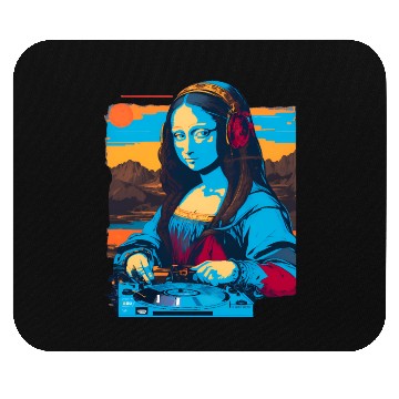 Discover Dj Mona Lisa Mouse Pads