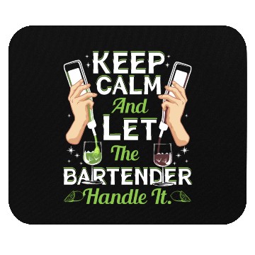 Discover Bartender Handling Mouse Pads