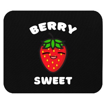 Discover Berry Sweet - Strawberry Mouse Pads