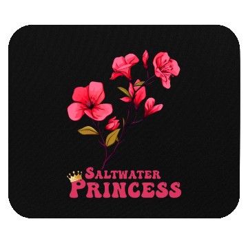 Discover surfer girl Bougainvillea flower Mouse Pads