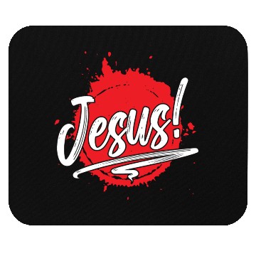 Discover Love Jesus Christian Christmas Mouse Pads
