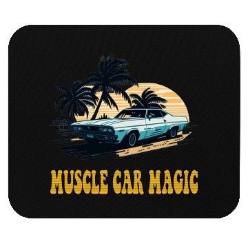 Discover Muscle Car Magic Mouse Pads