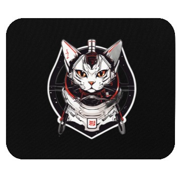 Discover Samurai Space Cat Saga: Cosmic Feline Embarks on a Mouse Pads