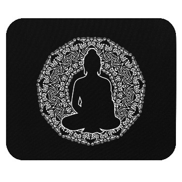 Discover Buddha Mandala Spiritually Person Gift Mouse Pads