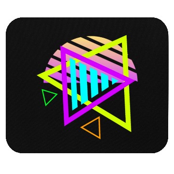 Discover Retro sunset style 80s Mouse Pads