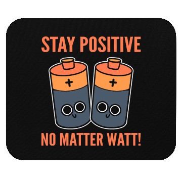 Discover Optimistic Sayings Lineman Mouse Pads