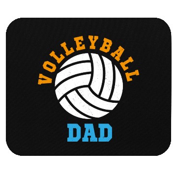 Discover Vintage Volleyball Dad Mouse Pads