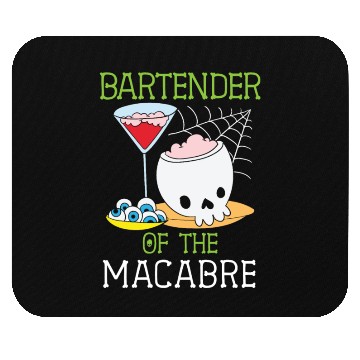 Discover Bartender of the Macabre Bartender Halloween Mouse Pads