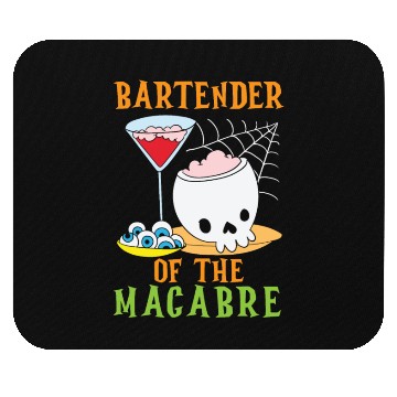 Discover Bartender of the Macabre Bartender Halloween Mouse Pads