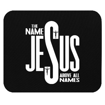 Discover Name Above All Names Love Jesus Christmas Mouse Pads