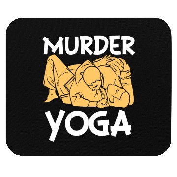 Discover Murder Yoga Mouse Pads