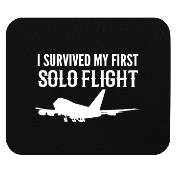 Discover First Solo Flight Copilot Gift Mouse Pads