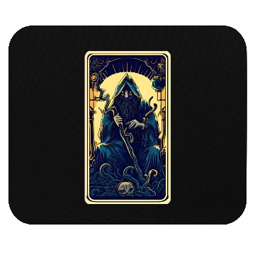 Discover Dark Tarot Card Mouse Pads: Mystical Astrology