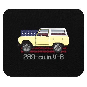 Discover A Light Yellow Car Mouse Pads