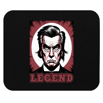 Discover Trump president 2024 mugshot never surrender Mouse Pads