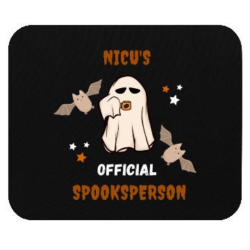 Discover Cute NICU Halloween | NICU official spooksperson Mouse Pads