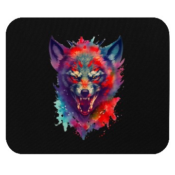 Discover Dangerous Wolf Mouse Pads
