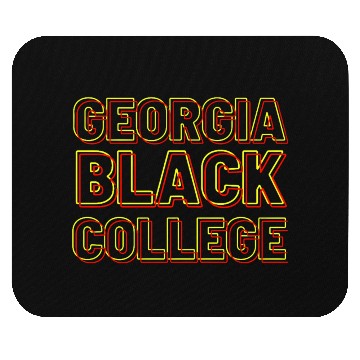 Discover Georgia Burger Black College (Invisible-Set) Ed. Mouse Pads
