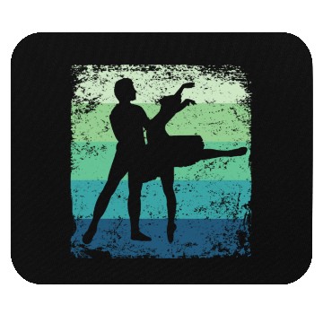 Discover Ballet Dance Couple Vintage Ballerina Mouse Pads
