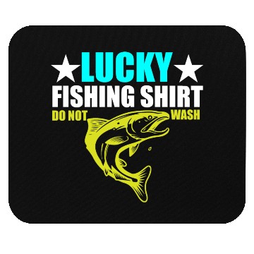 Discover Fishing Mouse Pads design