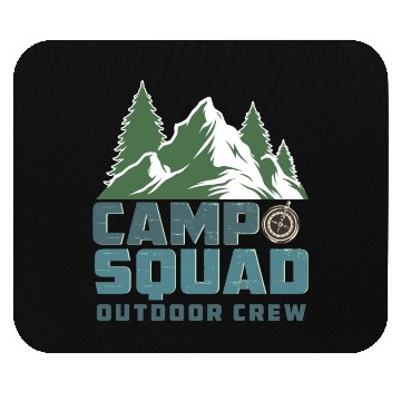 Discover CAMP SQUAD OUTDOOR CREW Mouse Pads
