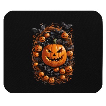 Discover Jack-o'-Lantern Mouse Pads
