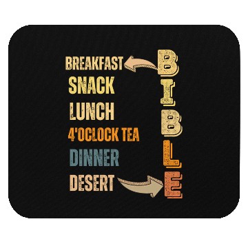 Discover My Daily Bread Mouse Pads