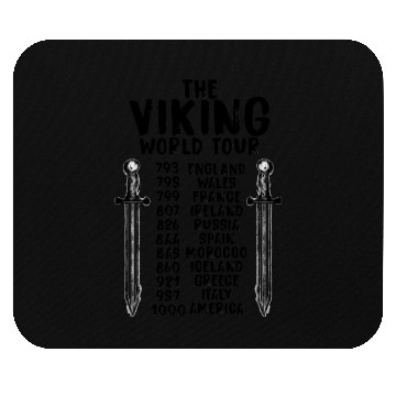 Discover The Viking World Tour Mouse Pads