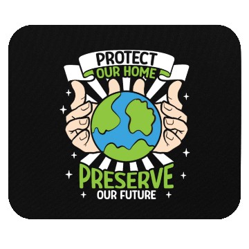 Discover Climate Change Environmental Earth Day Planet Mouse Pads