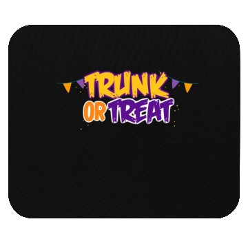 Discover Trunk or Treat Typography Mouse Pads