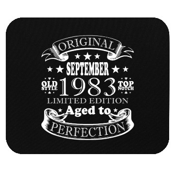 Discover september 1983 Anniversary september 1983 septembe Mouse Pads