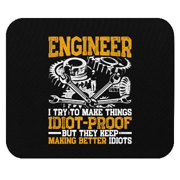 Discover Engineer engineering sciences Mouse Pads
