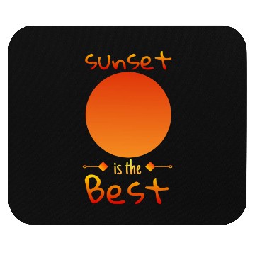 Discover Sunset Design for Sunset Enthusiasts Mouse Pads
