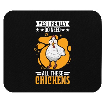 Discover Chickens Chicken Farm Farmer Mouse Pads