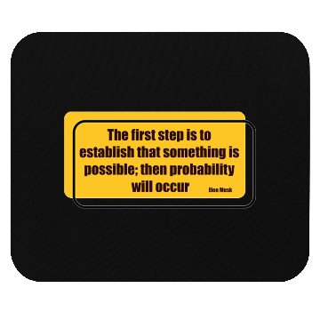 Discover Elon Musk probability will occur 2 Mouse Pads