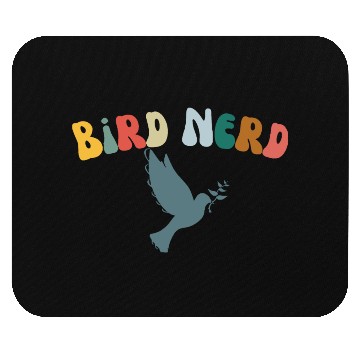 Discover Bird Nerd , Bird Lover Mouse Pads