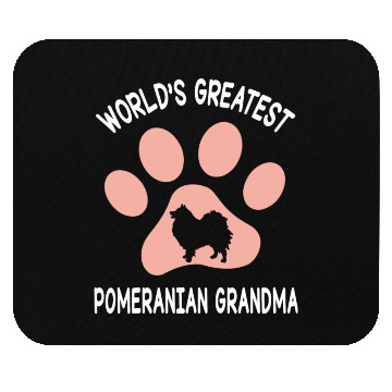 Discover T7tee Happy Mother Day Pomeranian Dog Lover Mouse Pads