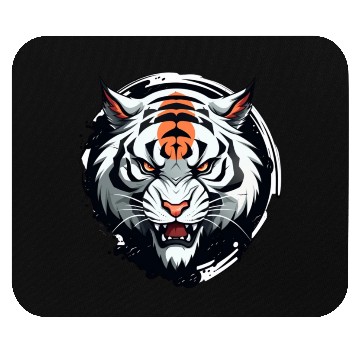 Discover Tiger anime style Mouse Pads